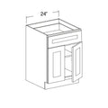 Standard Base Cabinet with 1 Drawer and 2 Doors 24"W