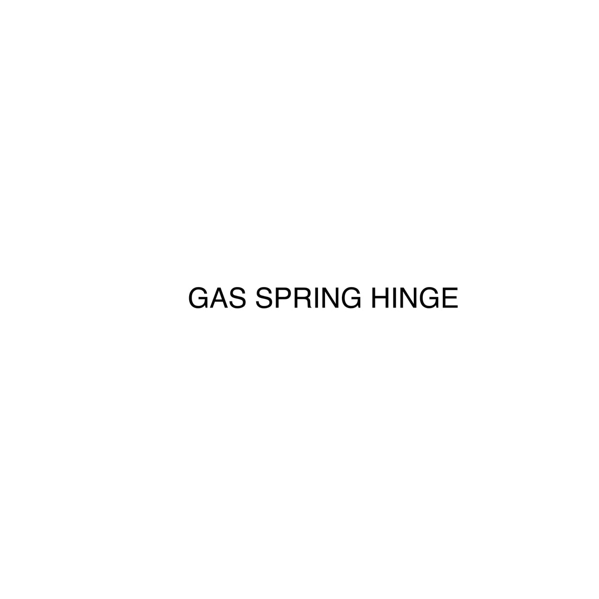 Gas Spring Hinge