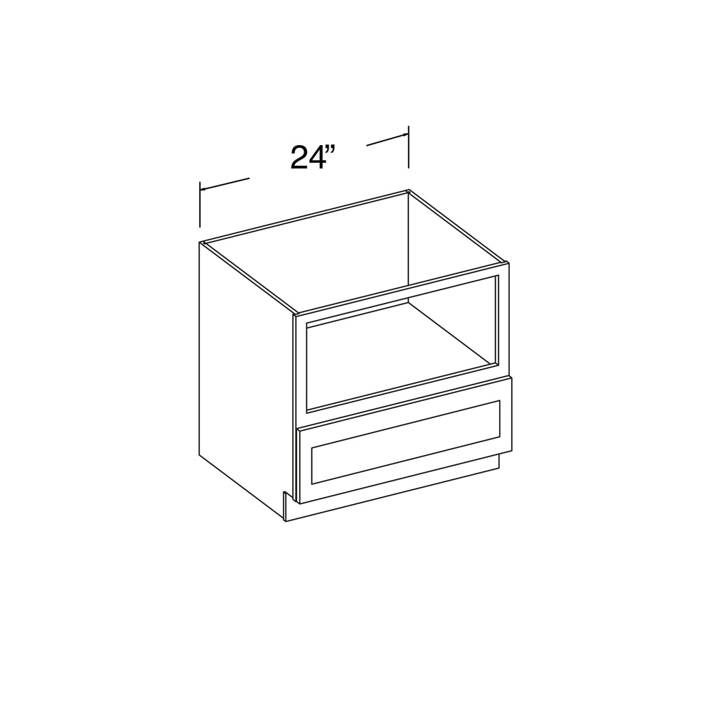 Microwave Base Cabinet with 1 Drawer