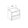 Microwave Base Cabinet with 1 Drawer 24"W