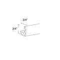 Outside Corner Molding 3/4"W x 3/4"H