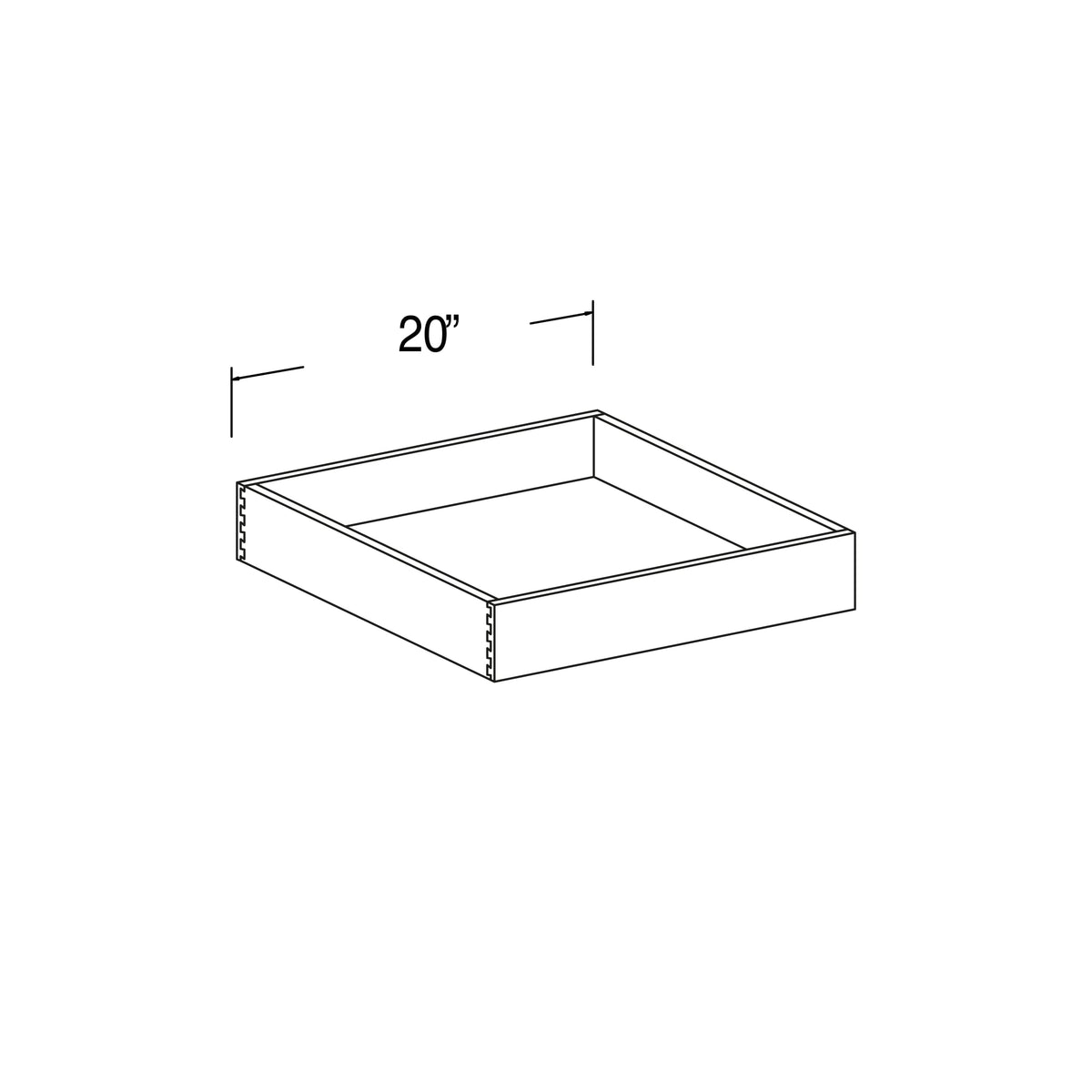 Roll-Out Tray 24"W