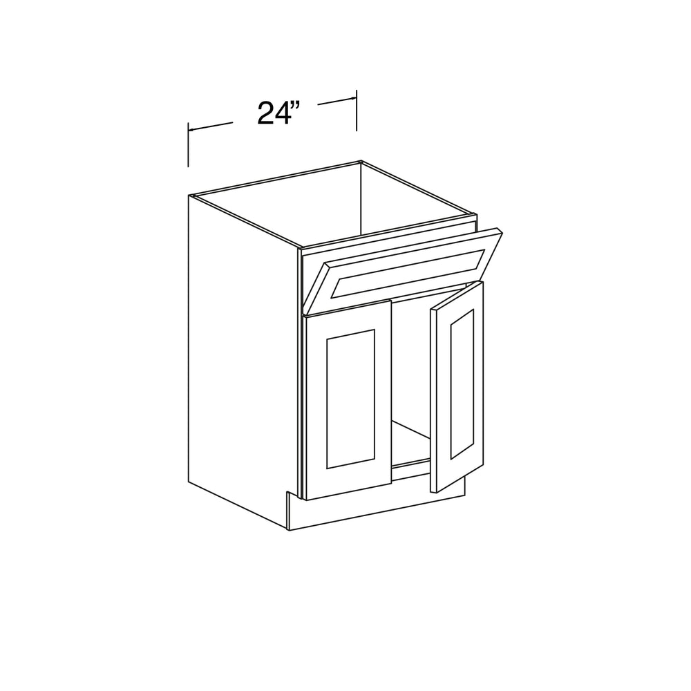 Sink Base Cabinet with 1 Tilt-out Drawer and 2 Doors