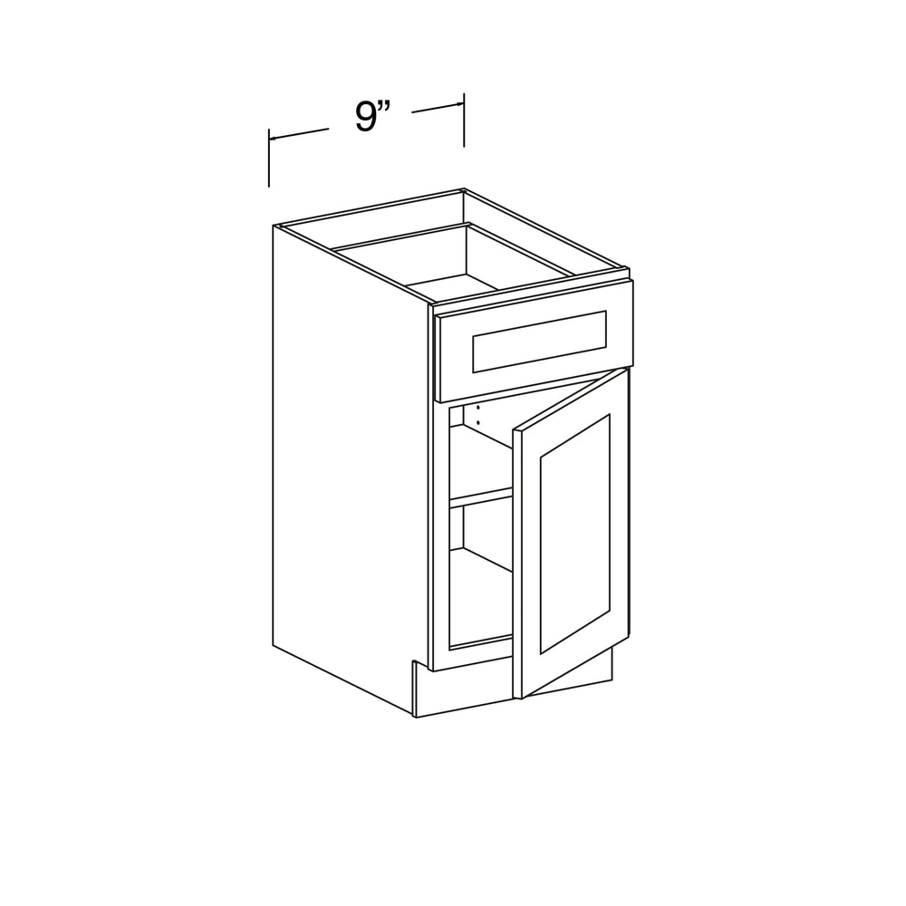 Vanity Cabinet with 1 Drawer and 1 Door