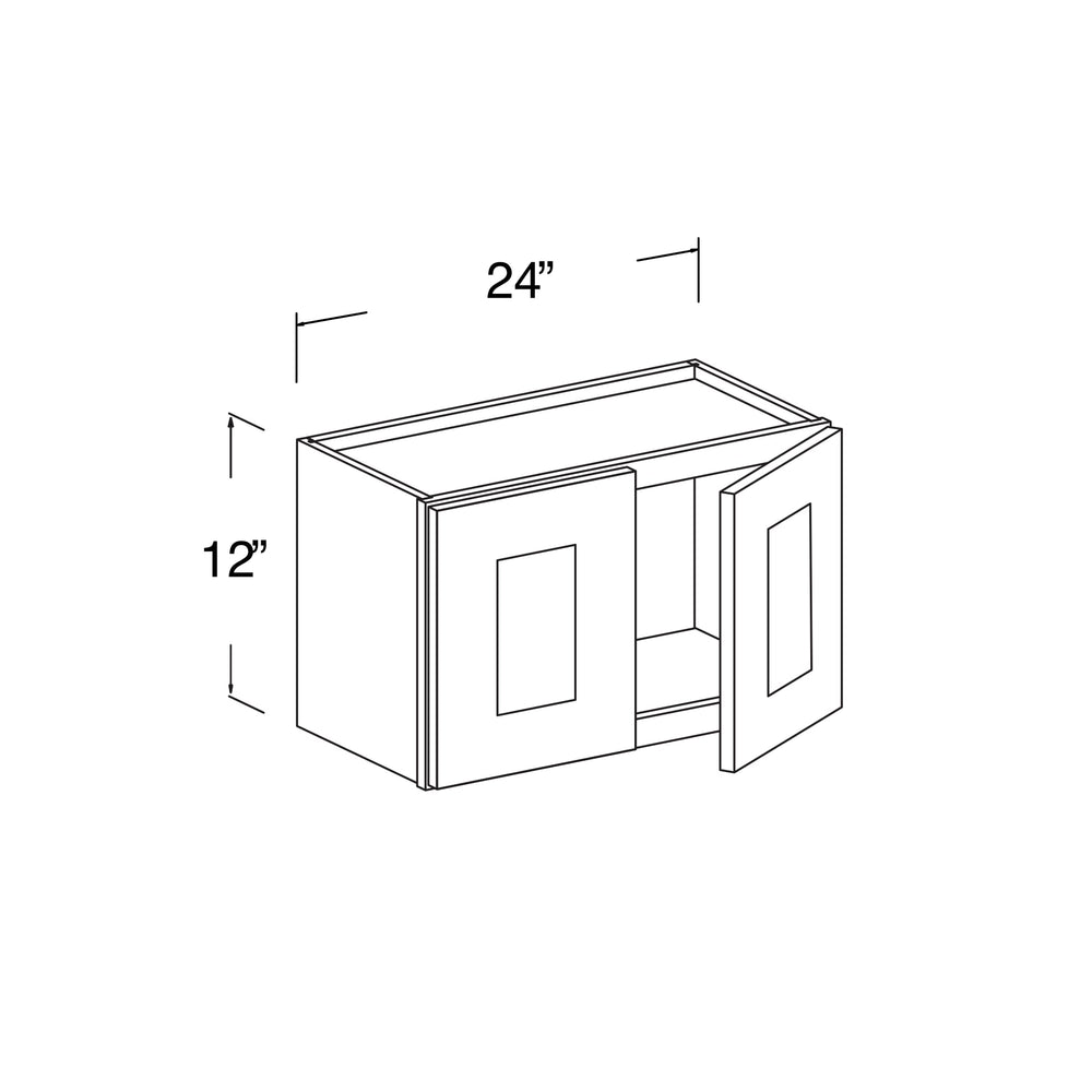 Wall Cabinet with 2 Doors