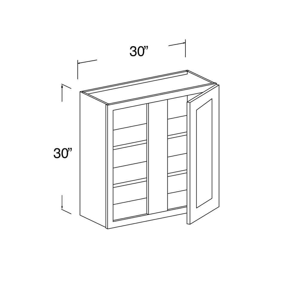Blind Corner Wall Cabinet with 1 Door