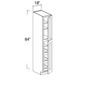 Pantry Cabinet with 2 Doors 18"W x 84"H